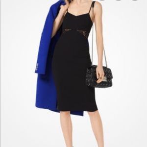 MICHAEL Michael Kors Lace Panel Strappy Dress